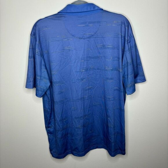 Callaway- Blue Opti Sri Collared Golf Shirt - Picture 2 of 2